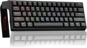 Aula WIN60 HE – 60% Mechanical Gaming Keyboard Wired, Magnetic Switch Hot Swappable, Adjustable Actuation Rapid Trigger Mode,