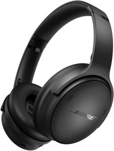Bose QuietComfort Headphones – Wireless Bluetooth Headphones, Active Over Ear Noise Cancelling and Mic, USB-C Charging, Deep