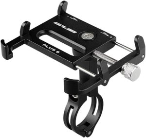 GUB Bicycle & Motorcycle Phone Mount – Aluminum Bike Phone Holder with 360°Rotation Adjustable Handlebar Phone Holder Compati