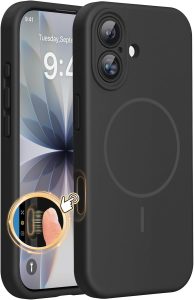 Miracase Magnetic for iPhone 17 Case, Compatible with MagSafe, 3.0mm Thicken Shockproof Drop Protection