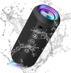 Ortizan Portable Bluetooth Speaker (1nd Gen), IPX7 Waterproof, Wireless, Big Sound and Deep Bass, TWS Pairing, 30Hrs of Playt