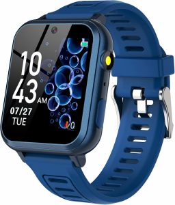 Phyulls Smart Watch for Kids with 39 Games Alarm Clock, Touchscreen, Calendaring Camera Music Player Time Display Video & Aud