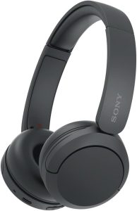 Sony WH-CH520 Wireless Headphones Bluetooth On-Ear Headset with Microphone and up to 50 Hours Battery Life with Quick Chargin