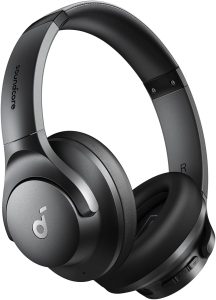 Soundcore by Anker Q20i Hybrid Active Noise Cancelling Headphones, Wireless Over-Ear, 40H ANC