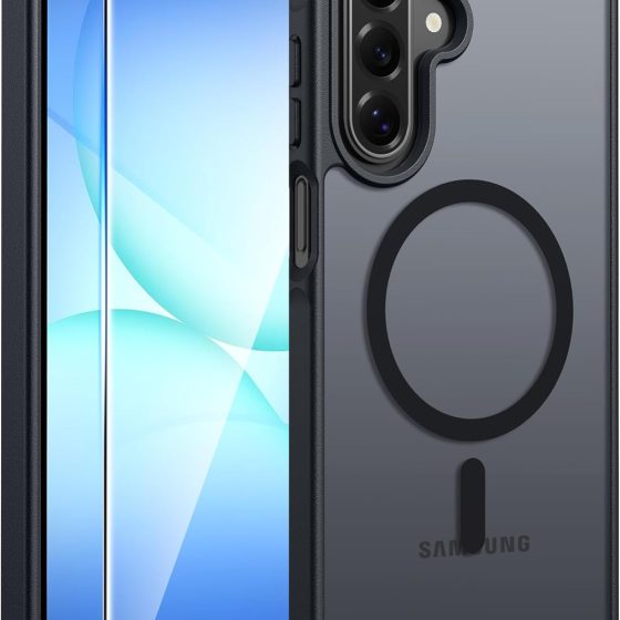 Galaxy A17/A16 5G Phone Case — Compatible with Samsung A17, Magsafe Ready, with Screen Protector, Matte Translucent