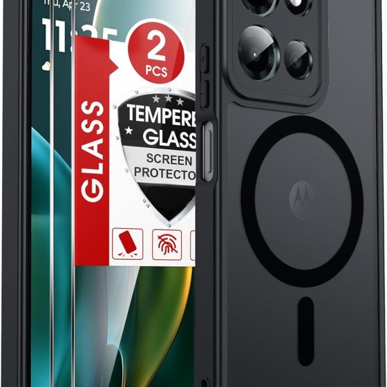 Moto G 2026 Phone Case — Compatible with Motorola Moto G Play 2026/2025, with 2 Screen Protectors, MagSafe Fit, Raised Camera Protection