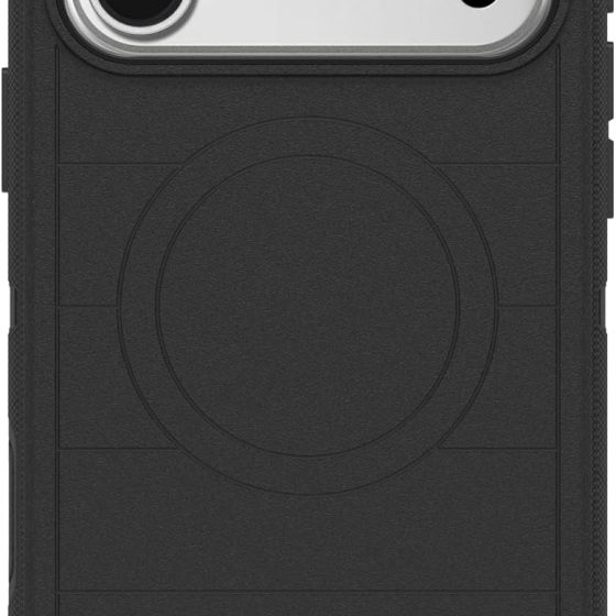 iPhone 17 Pro Max Defender Pro Series Case - Black, Rugged, MagSafe