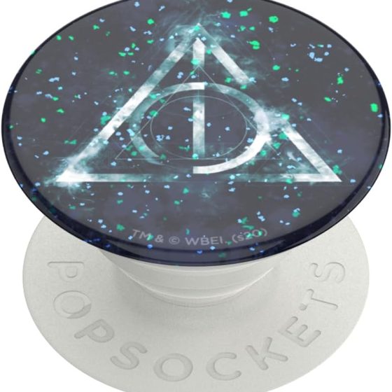 Adhesive Phone Grip, Holder, Phone Stand, Magic Theme - Glitter Design