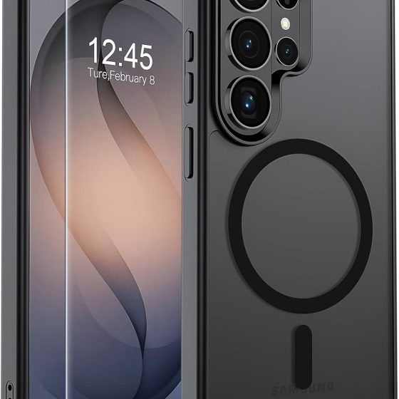 Galaxy S26 Ultra Case — Compatible with Samsung Galaxy S26 Ultra, with Screen Protector, Built-in Magnets, Military Grade Protection