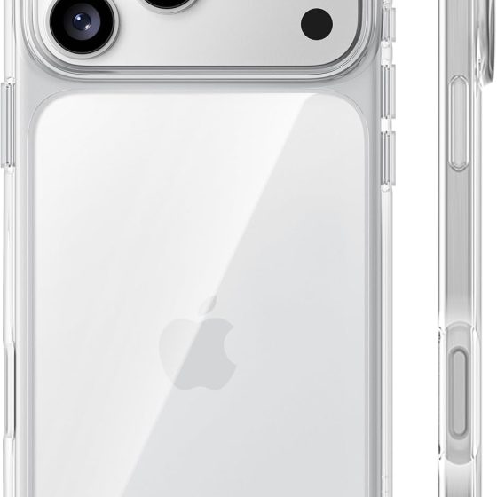 iPhone 17 Pro Max Case Crystal Clear, [Anti-Yellowing][Military-Grade Protection], Ultra Slim Transparent Anti-Scr